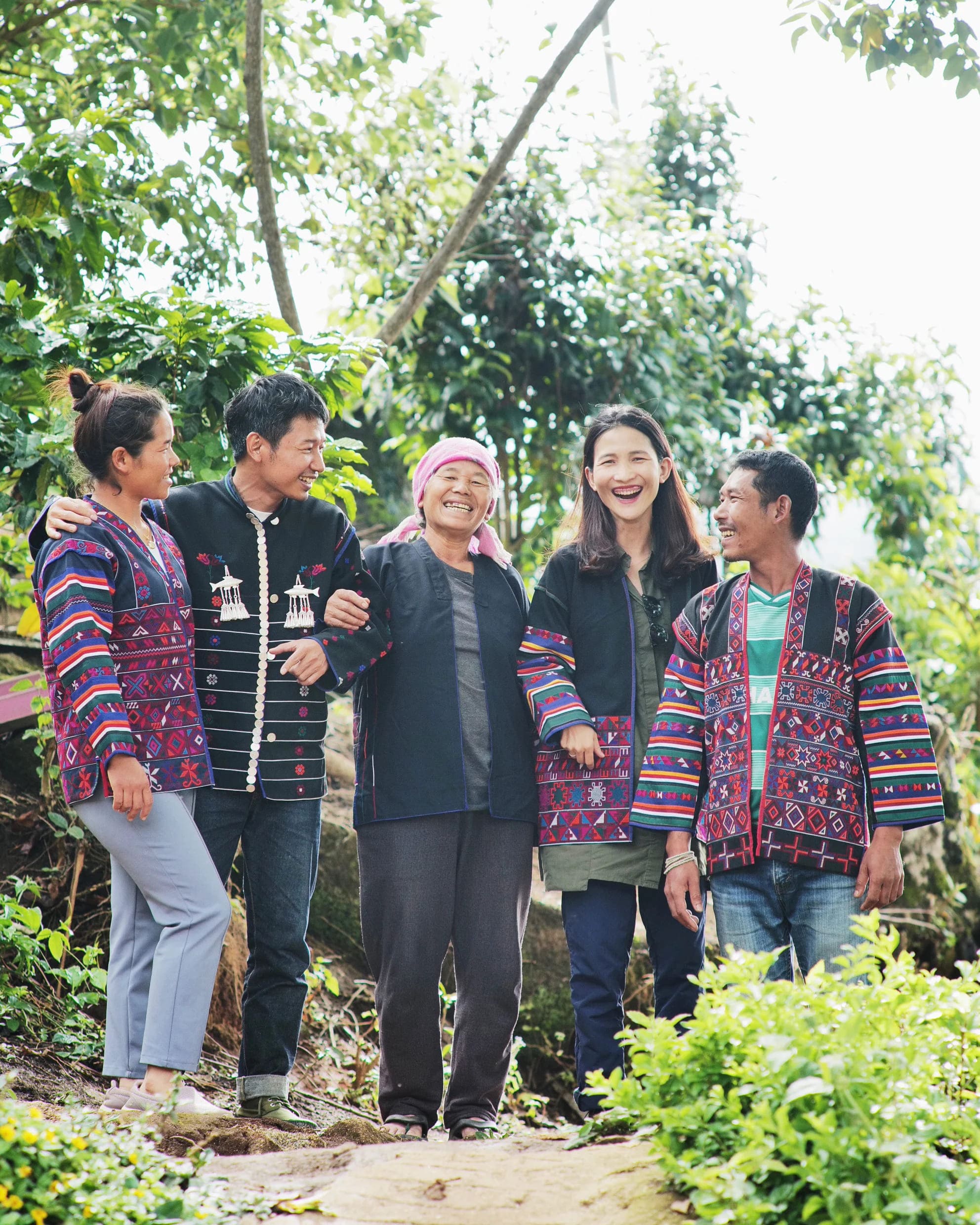 アカアマコーヒーの家族